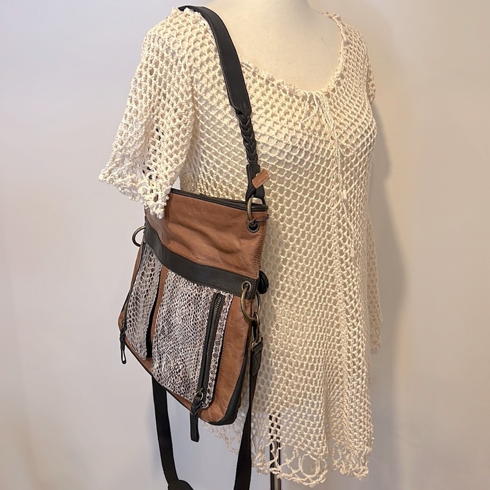 Hand crocheted summer, short sleeve, top align with adjustable neck